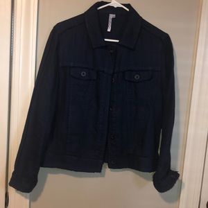 Women’s LuLu B lightweight linen jacket. Size medium